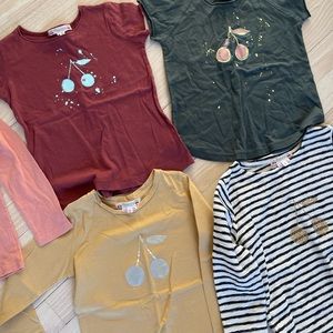 Collection of Bonpoint tops, age 3
